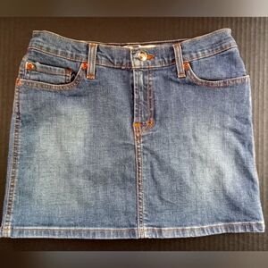 Vintage ROXY Stretch Jean Skirt